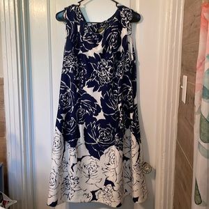 Sleeveless Floral Dress NEVER WORN